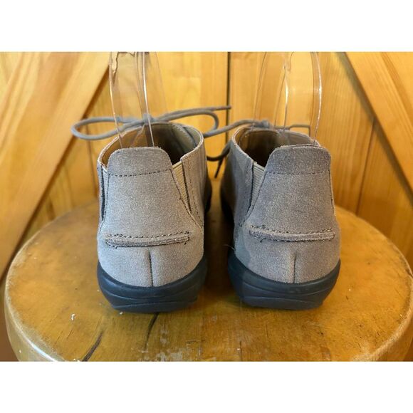 Easy Spirit Womens Taupe Suede Leather Lace Up Chukka Boot Size 5.5 - Picture 4 of 8